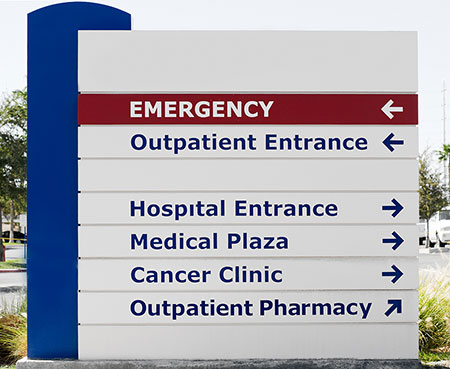 Custom Wayfinding Signage for Hospitals in Denver, CO