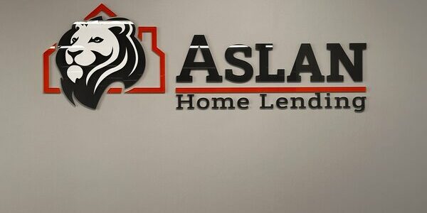 ASLAN Home Lending Custom Acrylic Signs in Denver