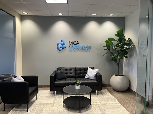 MCA Connect Custom Office Lobby Signs for Business in Denver