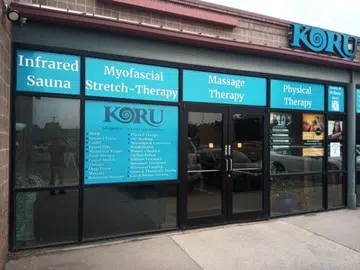Captivating custom storefront sign on a business facade, designed to attract foot traffic and enhance brand visibility.