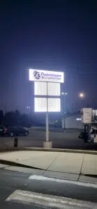 THOMPSON AUTOMOTIVE Custom Commercial Signage Before