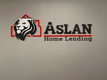 Custom acrylic business sign with company logo mounted on wall, Denver, CO office, modern branding.